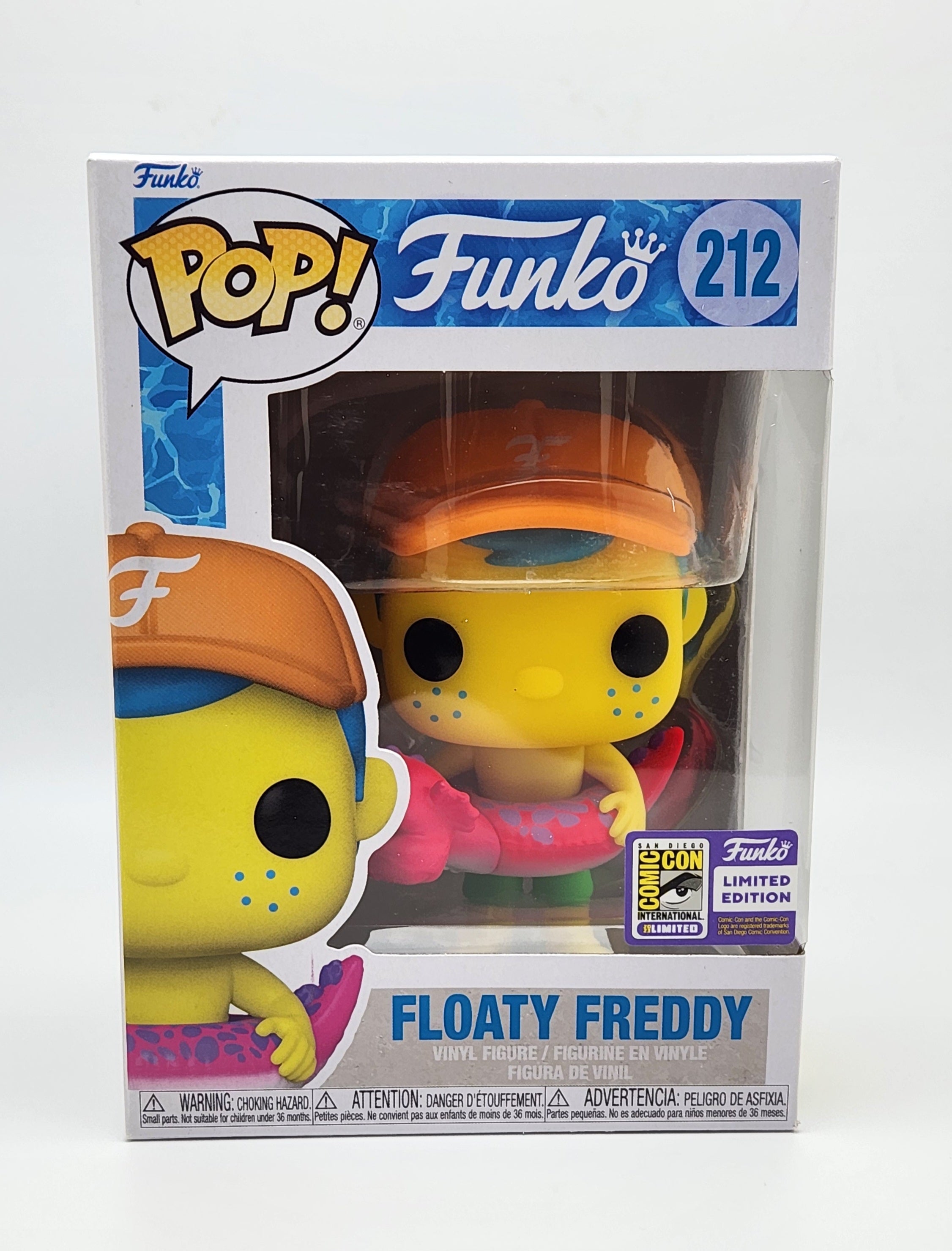 Funko Pop! FLOATY FREDDY BLACKLIGHT #212 SDCC 2023 outlet Limited Edition