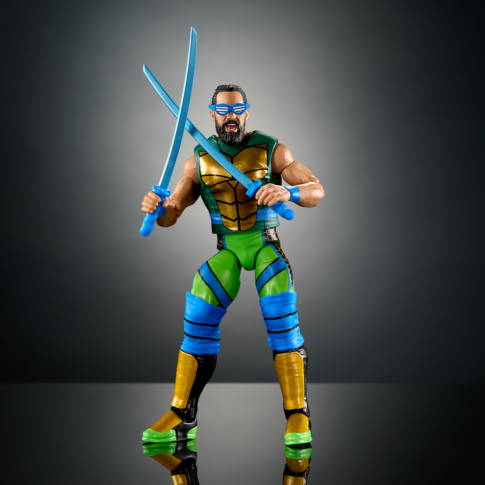 WWE Elite Collection Series- WWE X Teenage Mutant Ninja Turtles- Seth Rollins