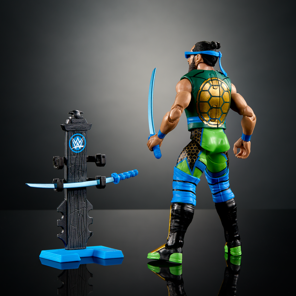 WWE Elite Collection Series- WWE X Teenage Mutant Ninja Turtles- Seth Rollins