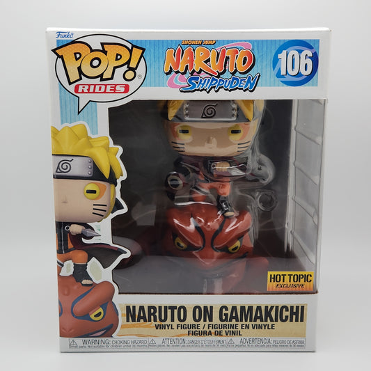 Funko Pop! Animation- Naruto Shippuden: Naruto on Gamakichi