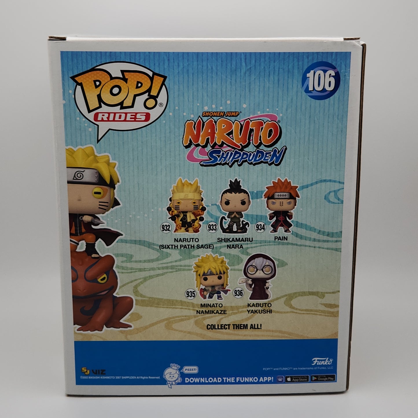 Funko Pop! Animation- Naruto Shippuden: Naruto on Gamakichi