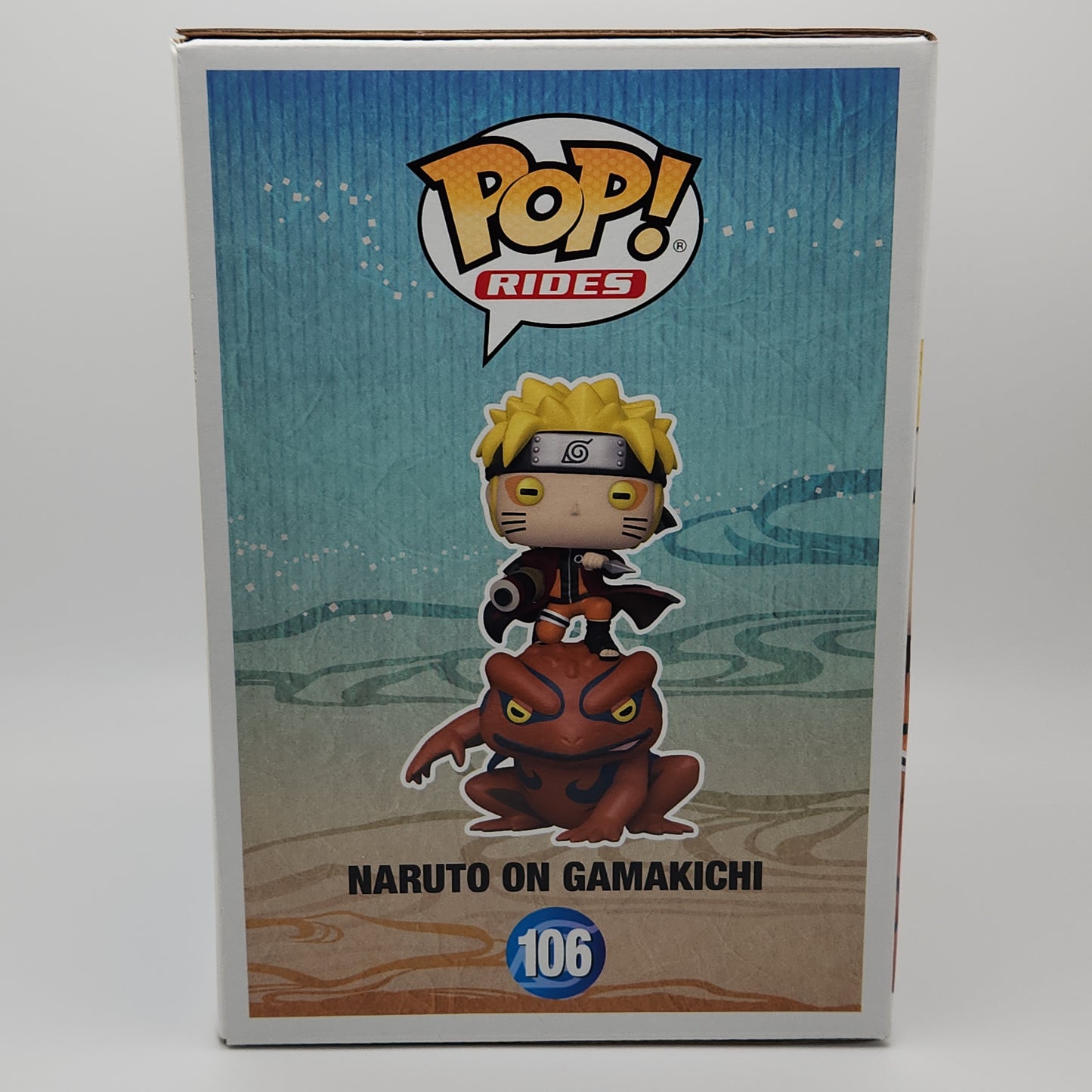 Funko Pop! Animation- Naruto Shippuden: Naruto on Gamakichi