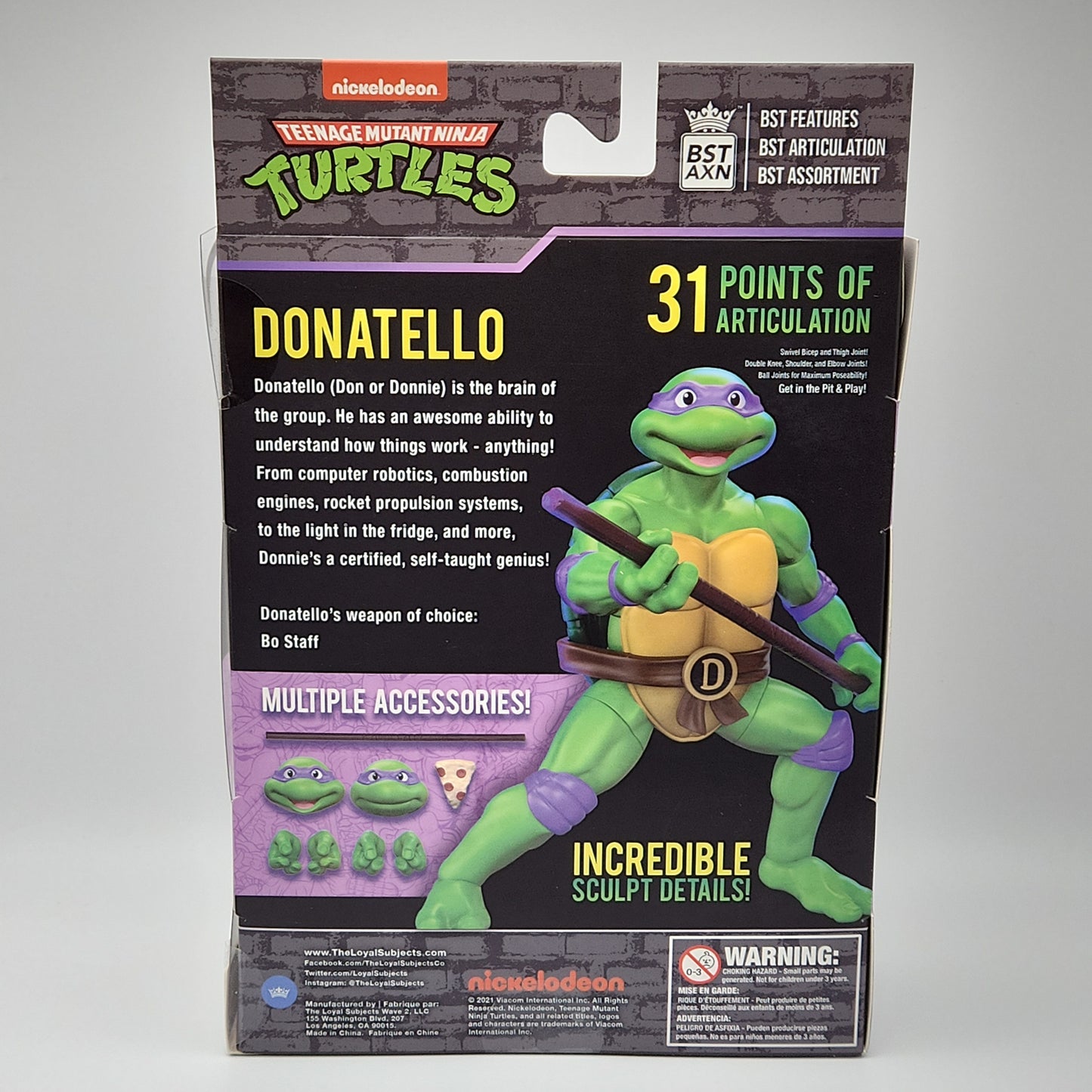 Teenage Mutant Ninja Turtles- Donatello (BST AXN)