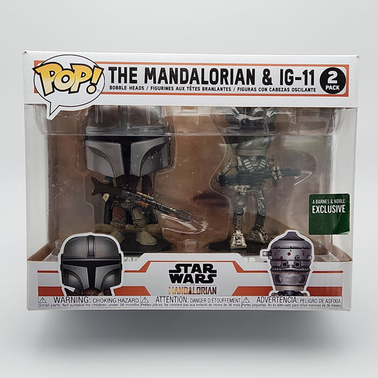 Funko Pop! Television- Star Wars: The Mandalorian & IG-11 (2pk)