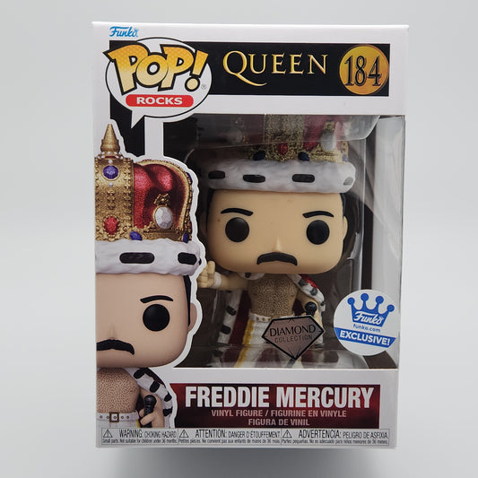 Funko Pop! Rocks- Queen: Freddie Mercury (Diamond)