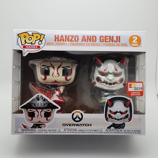 Funko Pop! Overwatch- Hanzo & Genji (2pk)