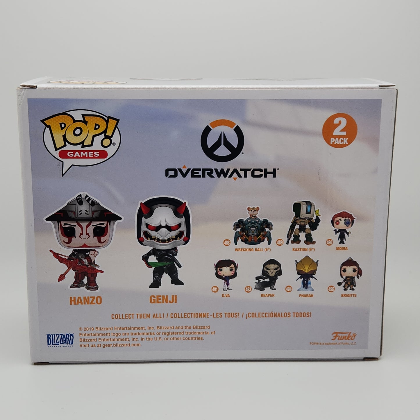 Funko Pop! Overwatch- Hanzo & Genji (2pk)