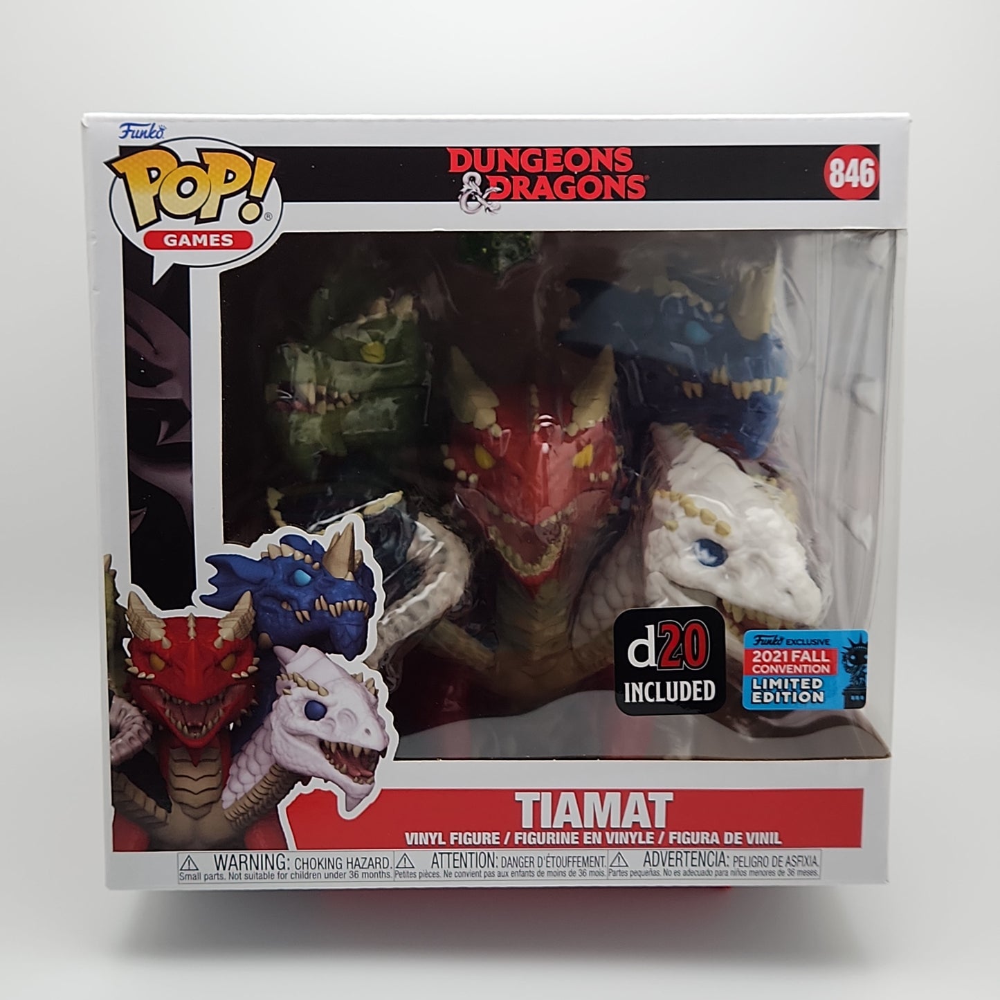 Funko Pop! Ganes- Dungeons & Dragons- Tiamat