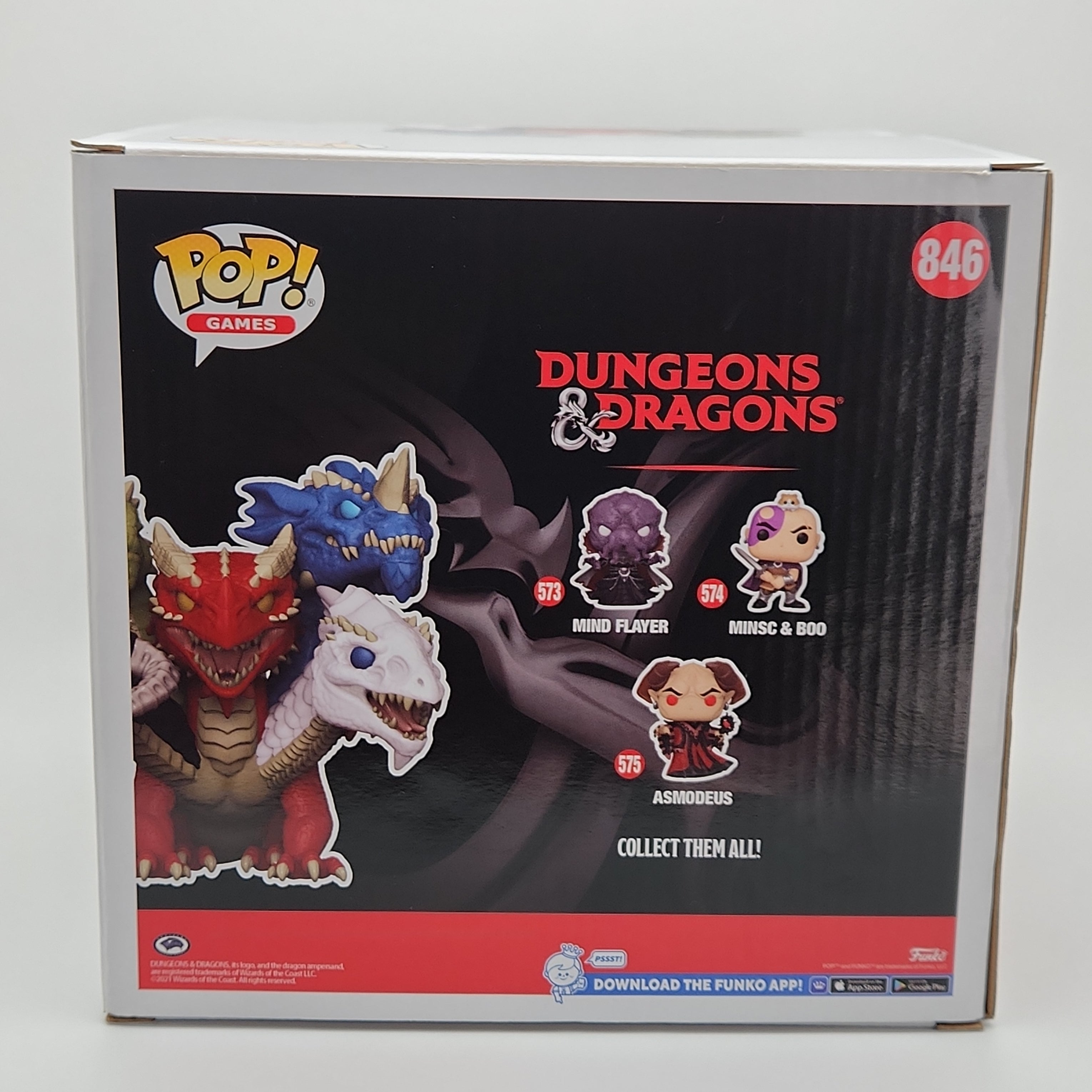 Funko Pop buying Lot 6 Dungeons and Dragons Tiamat 6