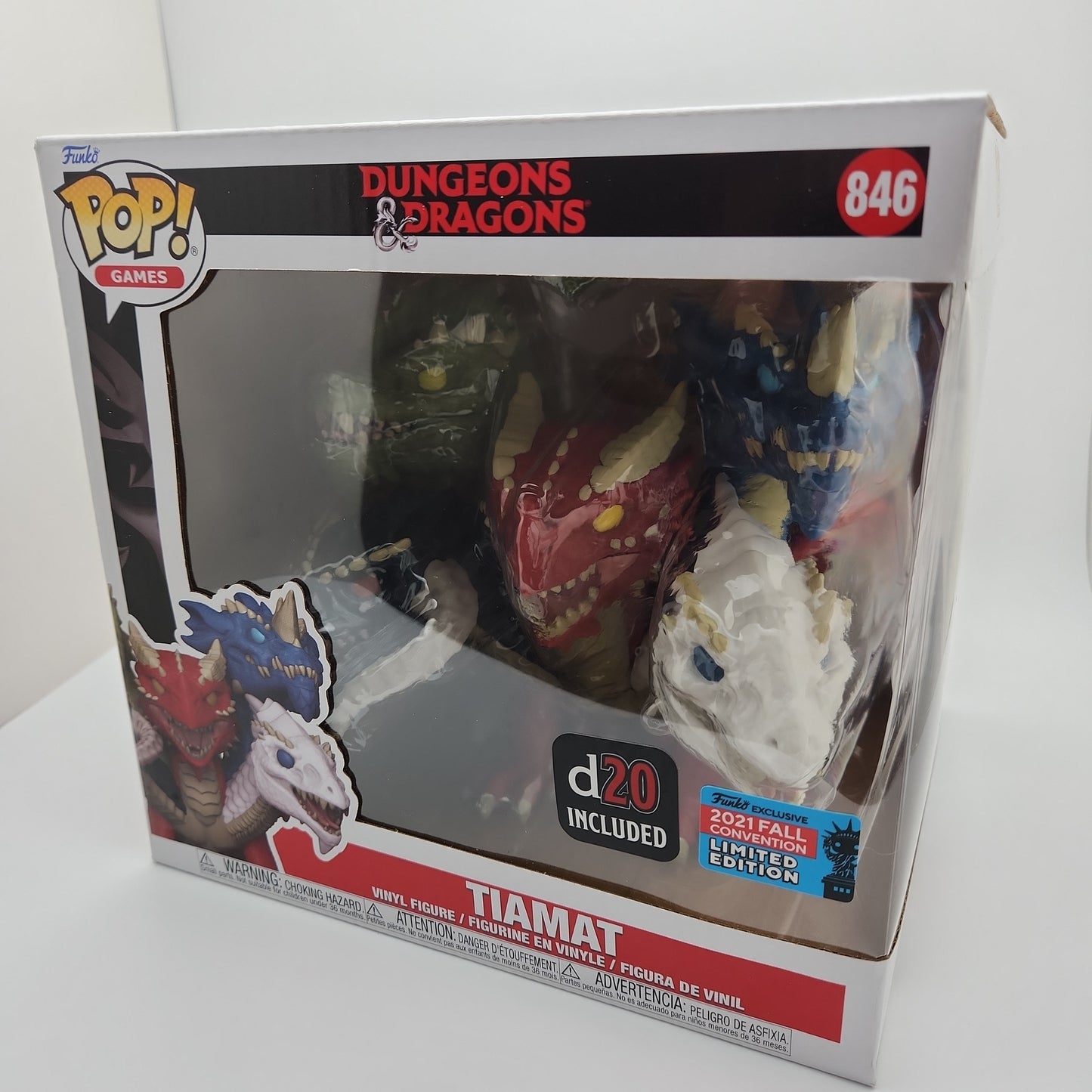 Funko Pop! Ganes- Dungeons & Dragons- Tiamat