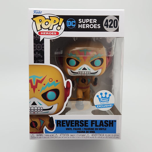 Funko Pop! DC Super Heroes- Reverse Flash (Dia de los Muertos)