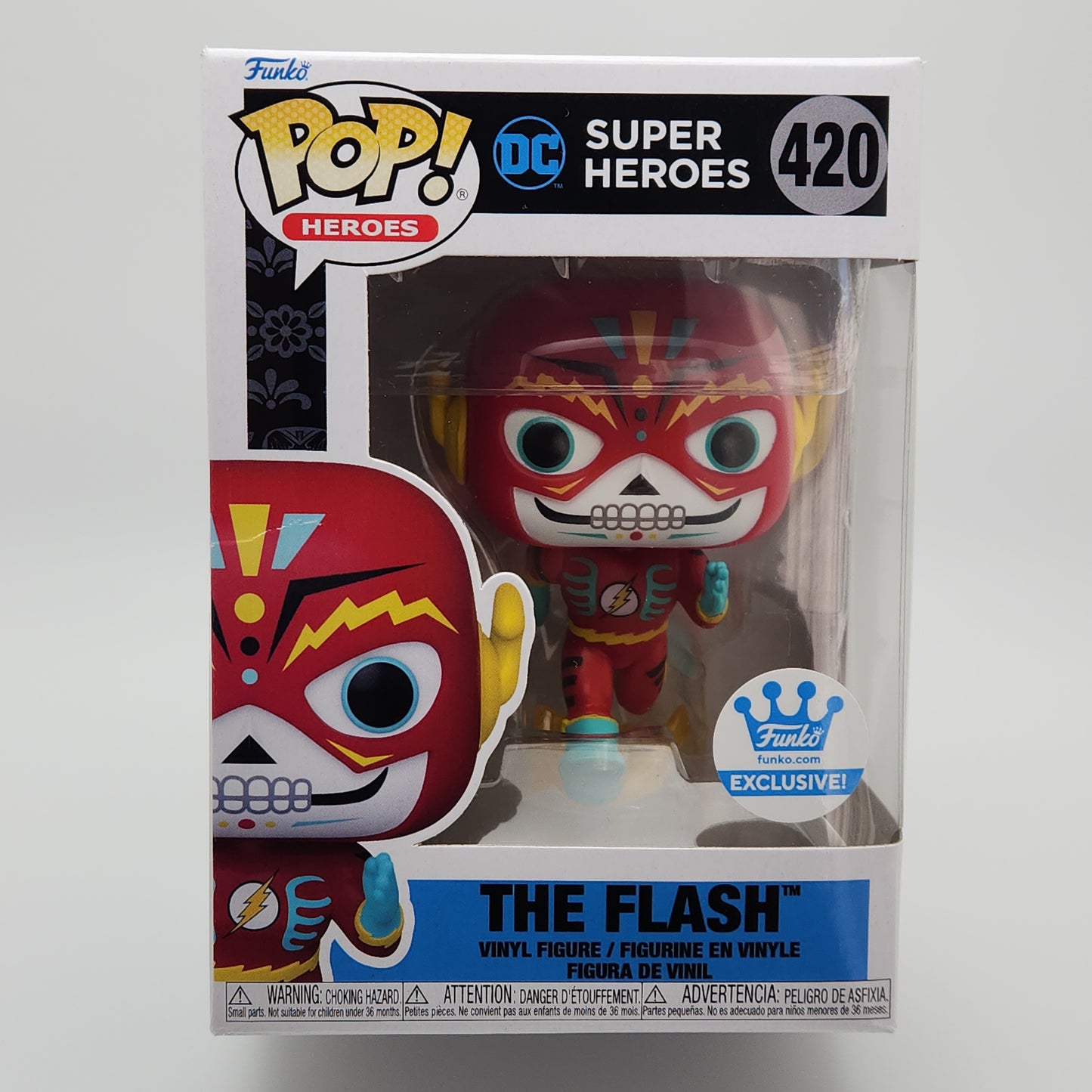 Funko Pop! DC Super Heroes- The Flash (Dia de los Muertos)