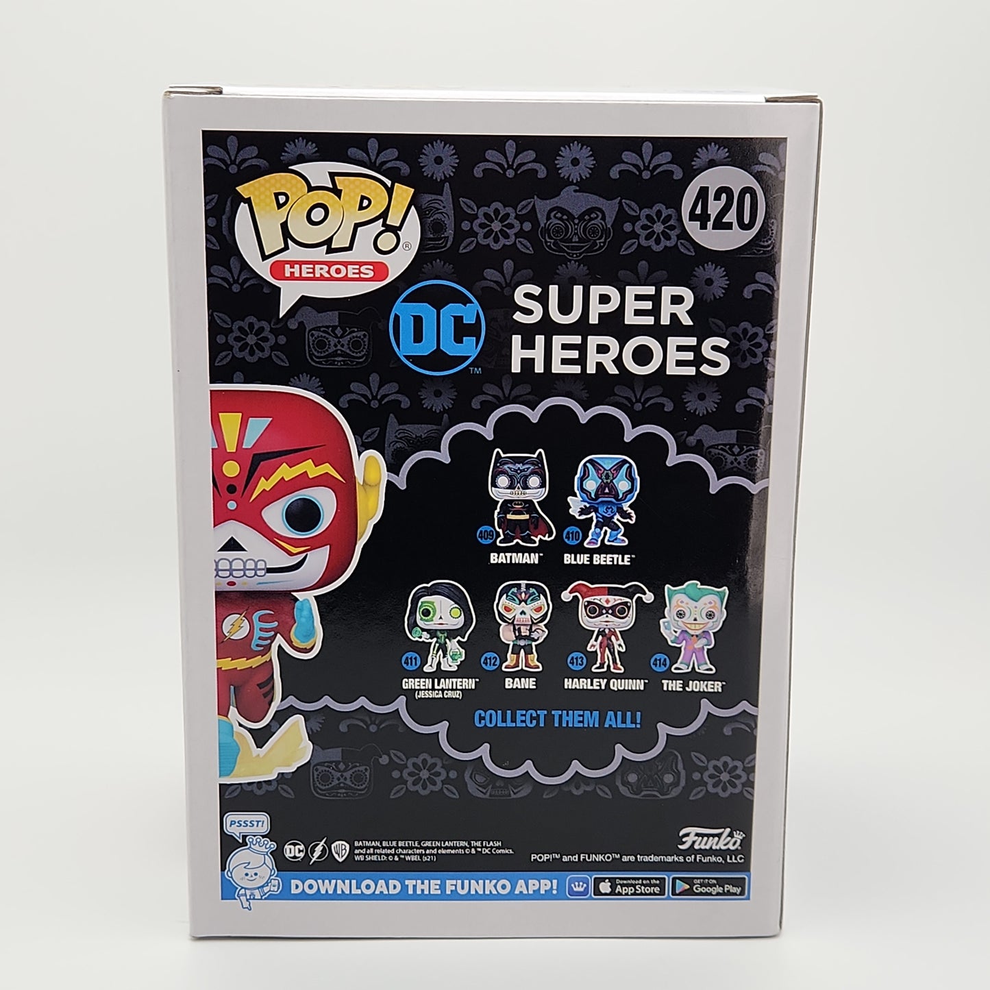 Funko Pop! DC Super Heroes- The Flash (Dia de los Muertos)