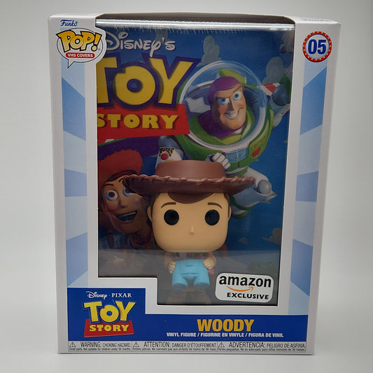 Funko Pop! VHS Cover- Woody Holding Lenny (Toy Story)