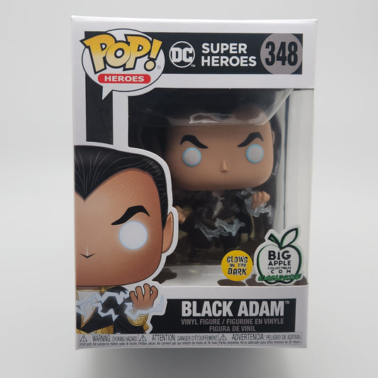 Funko Pop! Heroes- Black Adam w/ Energy (Glows in the Dark)