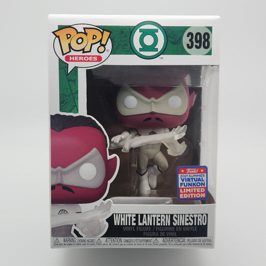 Funko Pop! Heroes- Green Lantern: White Lantern Sinestro