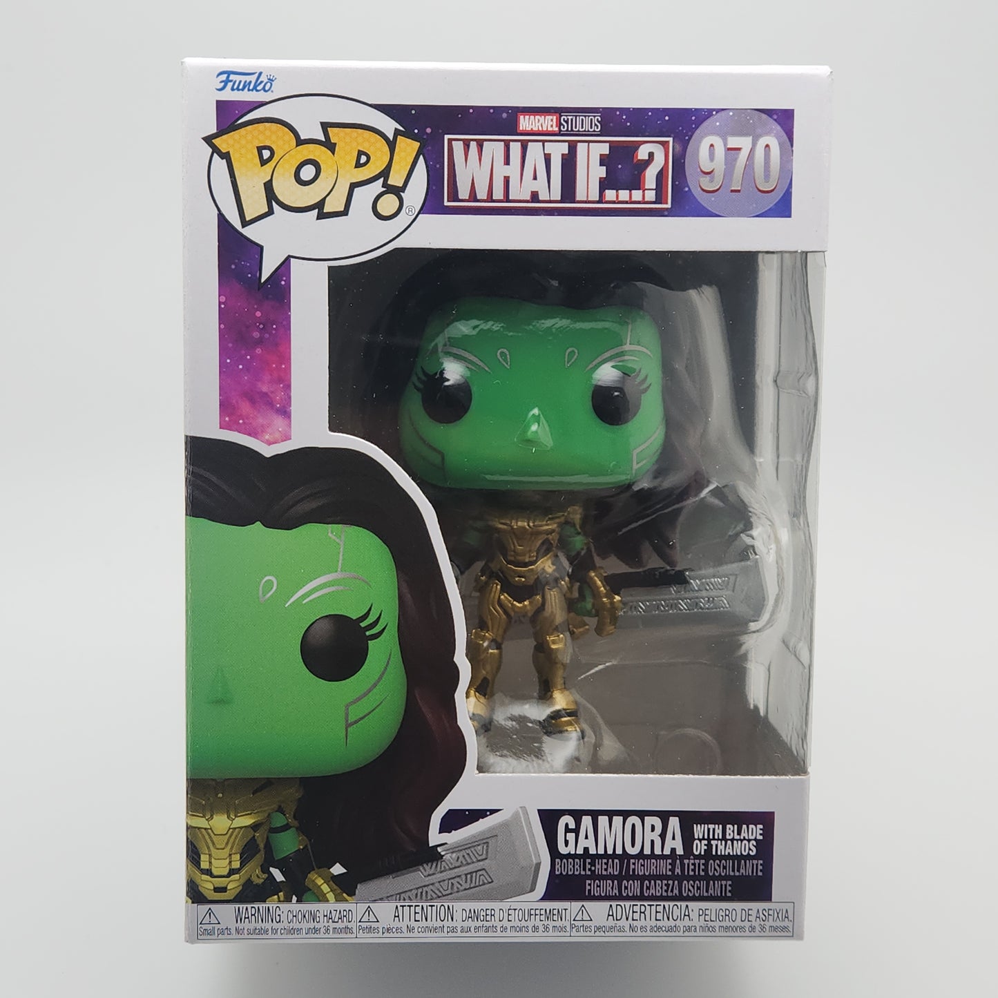 Funko Pop! Television- What If...?: Gamora w/ Blade of Thanos