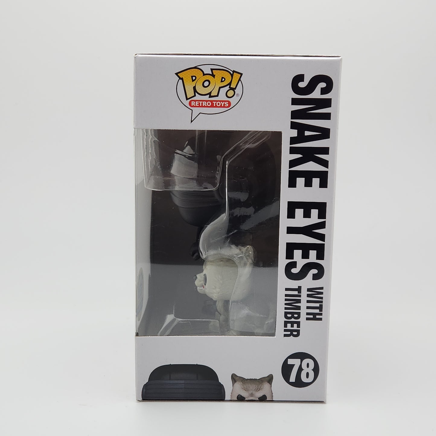 Funko Pop! Retro Toys- G.I. Joe: Snake Eyes with Timber