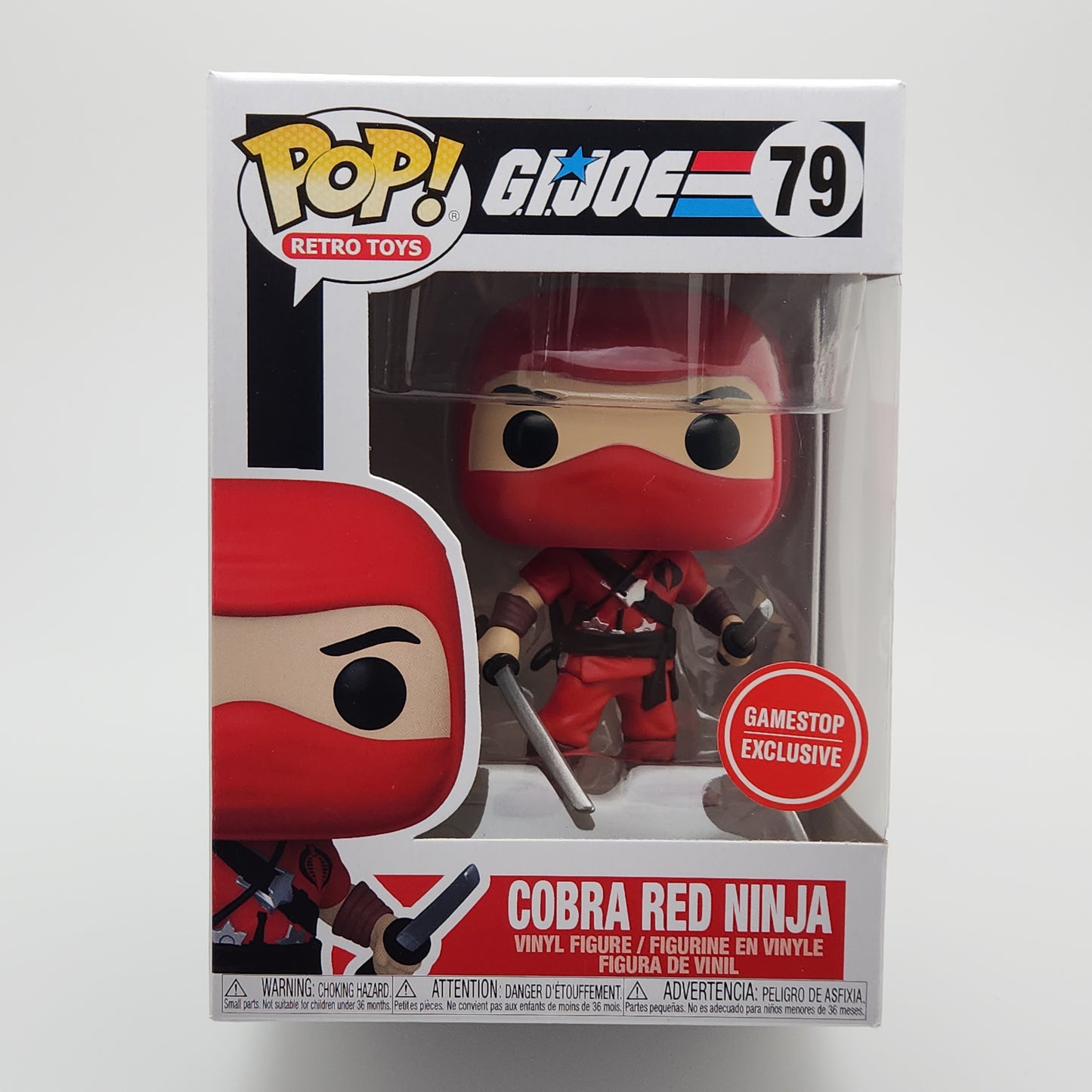 Funko Pop! Retro Toys- G.I. Joe: Cobra Red Ninja