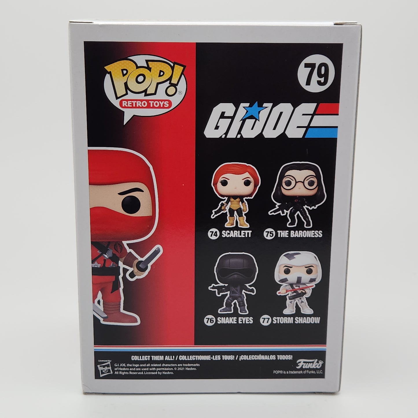 Funko Pop! Retro Toys- G.I. Joe: Cobra Red Ninja