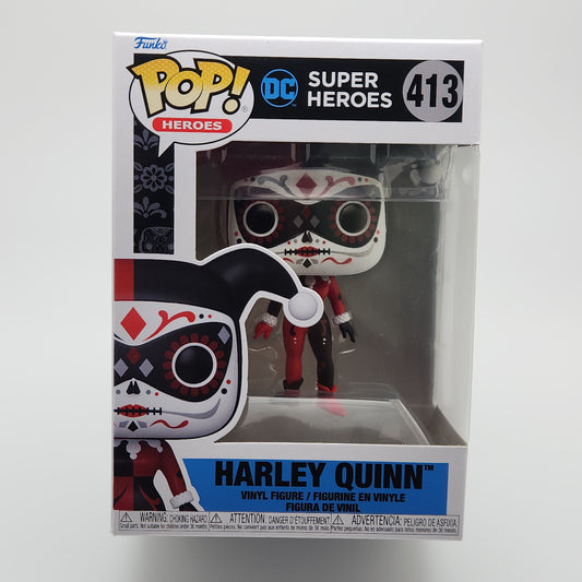 Funko Pop! DC Super Heroes- Harley Quinn (Dia De Los Muertos)