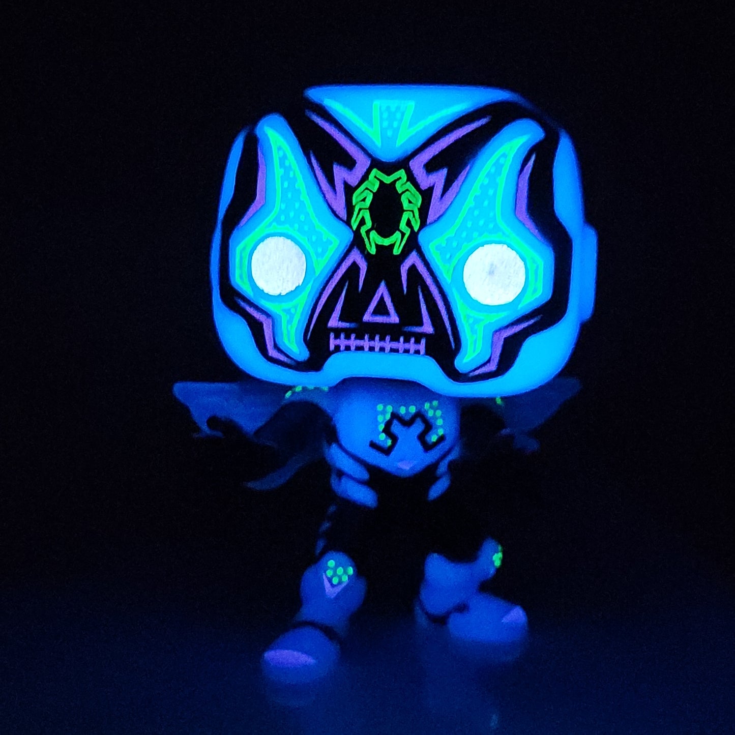 Funko Pop! DC Super Heroes- Blue Beetle (Dia De Los Muertos)