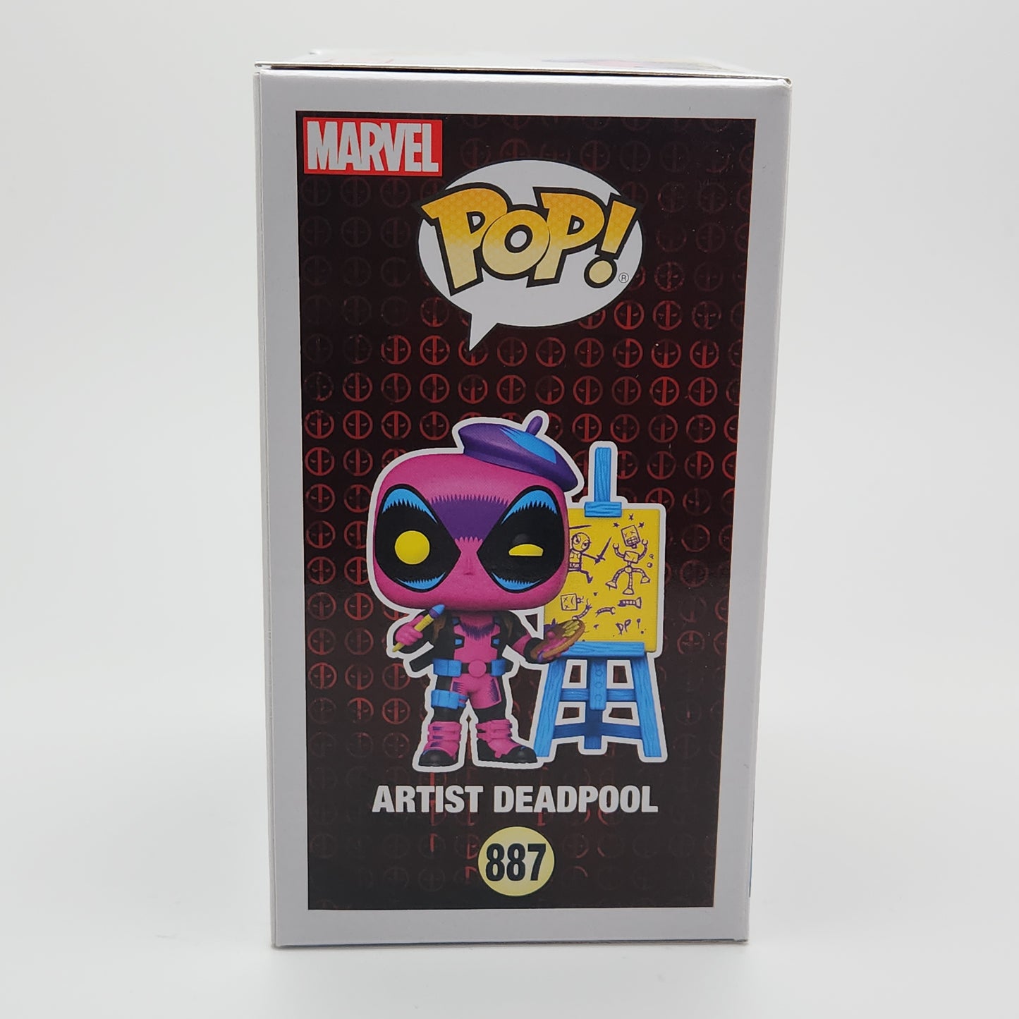 Funko Pop! Marvel- Deadpool: Artist Deadpool (Blacklight)