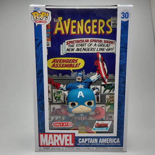 Funko Pop! Comic Covers- Marvel: Captain America (Marvel)