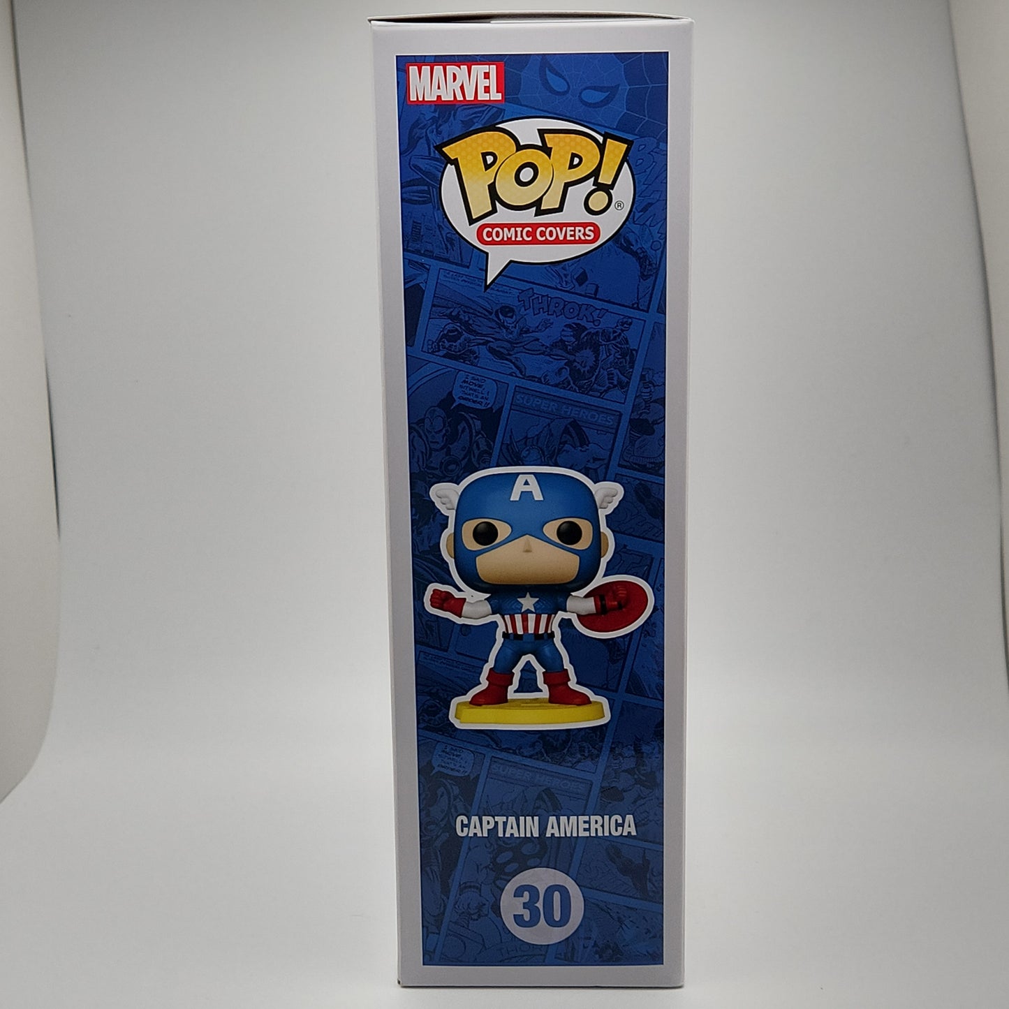 Funko Pop! Comic Covers- Marvel: Captain America (Marvel)