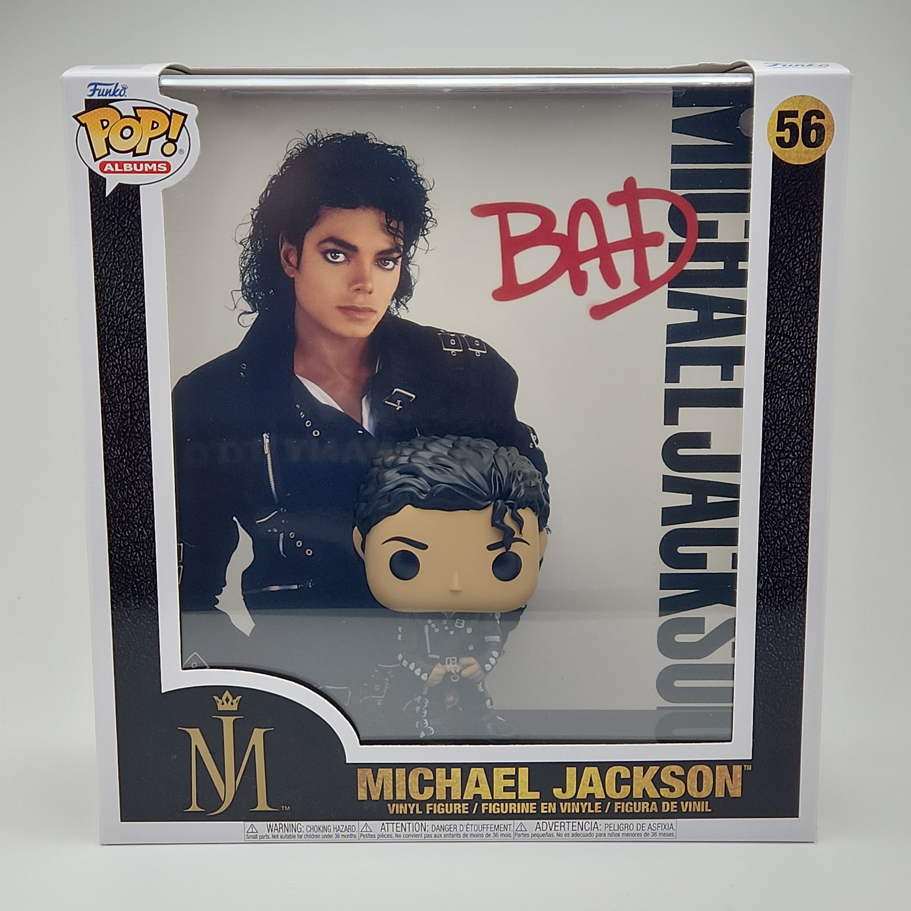 Michael Jackson Bad Pop! Album Figure #56 with Case