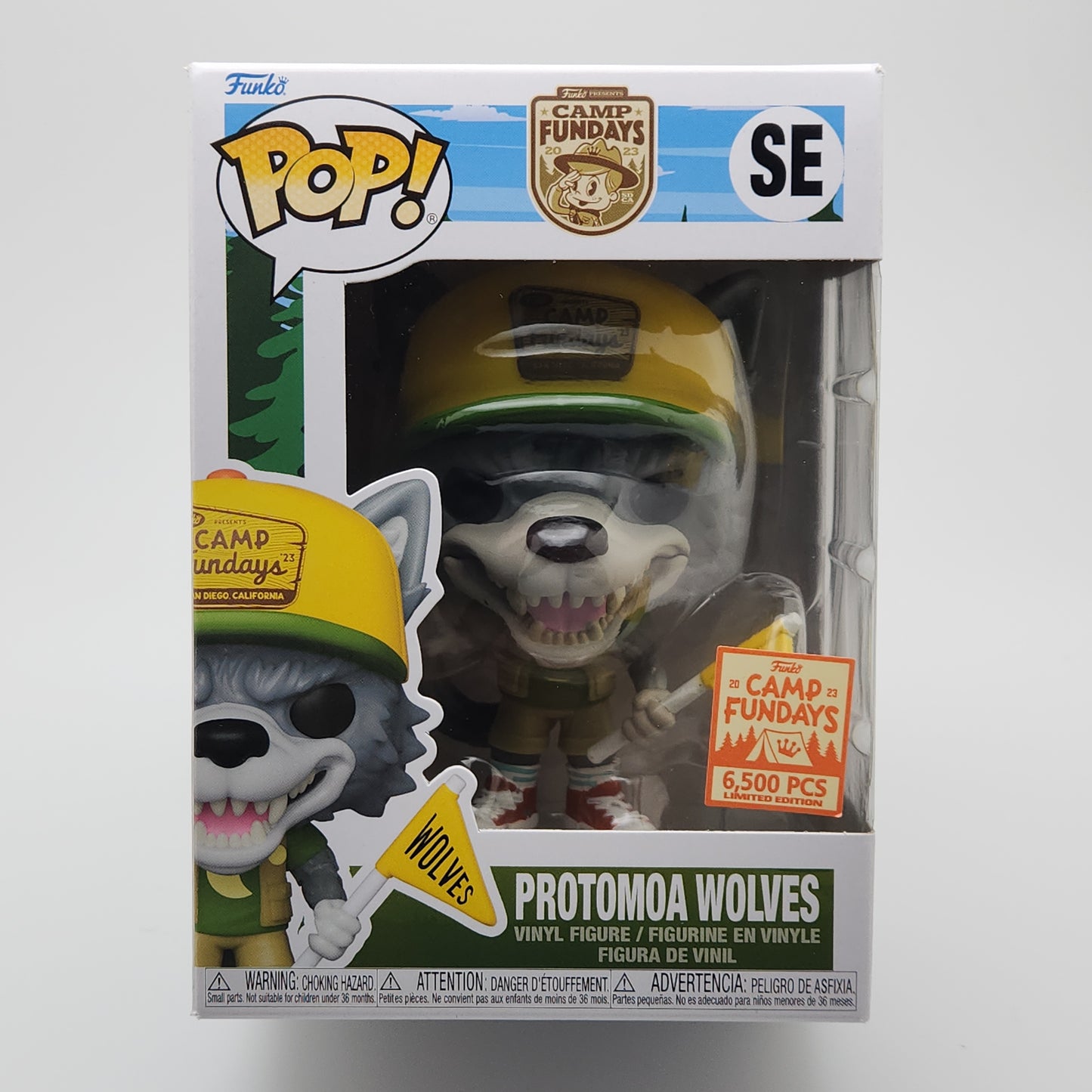 Funko Pop! SE- Camp Fundays: Protomoa Wolves (Mascot)