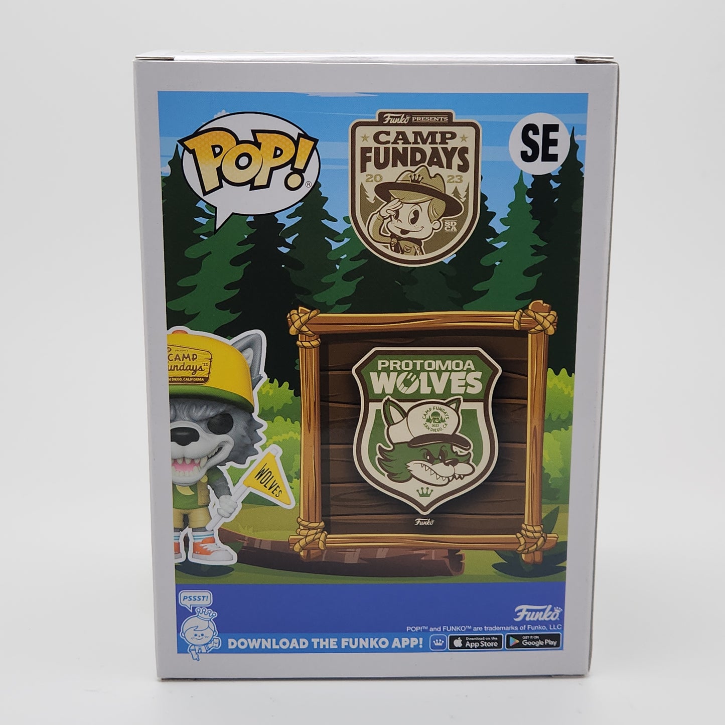 Funko Pop! SE- Camp Fundays: Protomoa Wolves (Mascot)