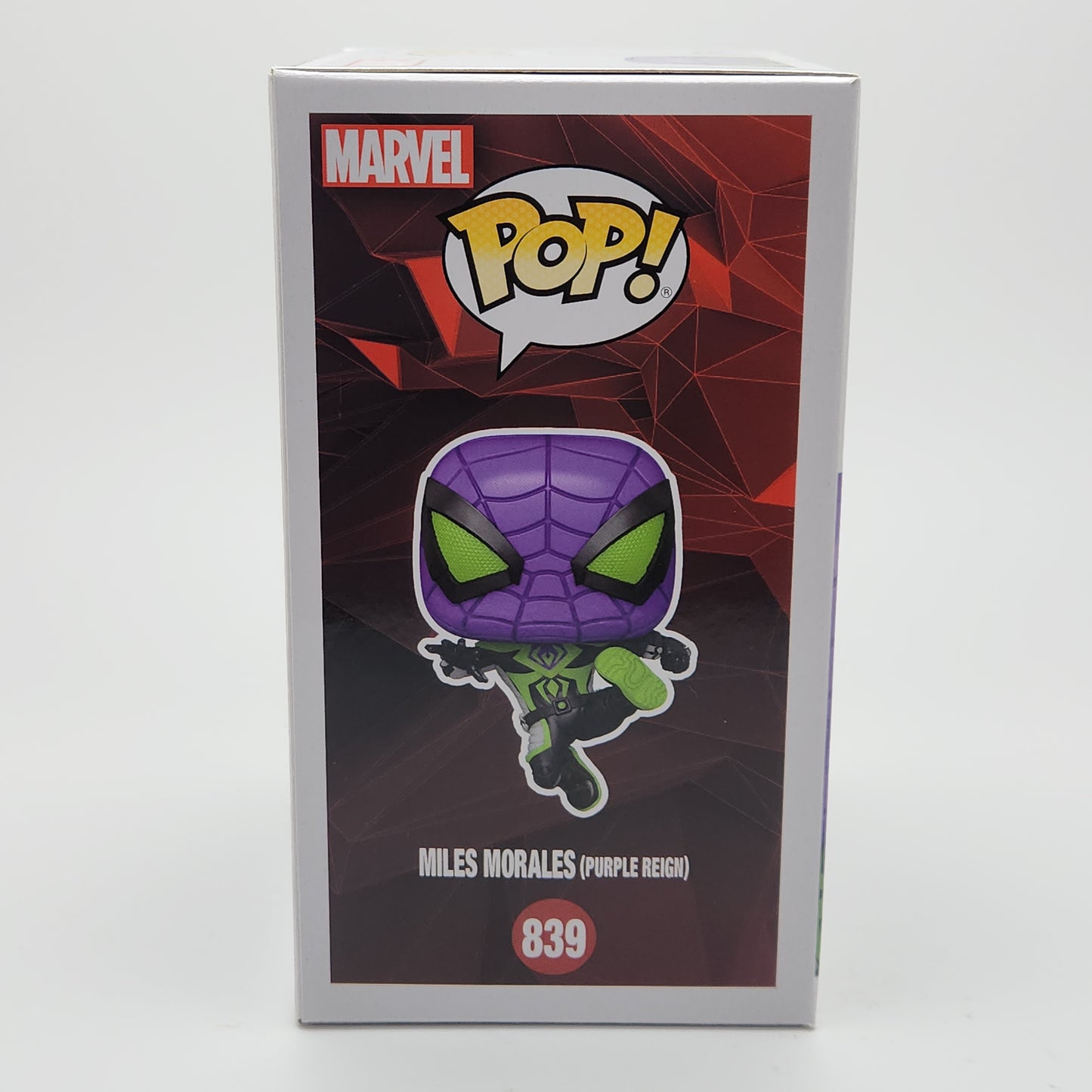 Funko Pop! Marvel- Spider-Man: Miles Morales (Purple Reign Suit)