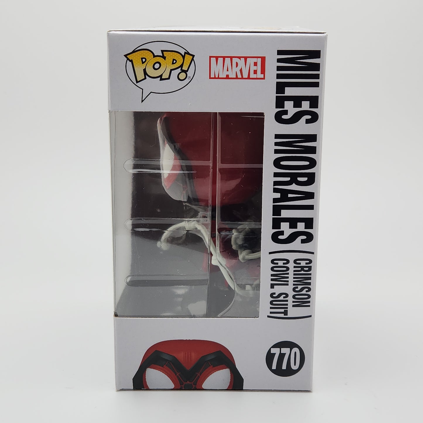Funko Pop! Marvel- Spider-Man: Miles Morales (Crimson Cowl Suit)