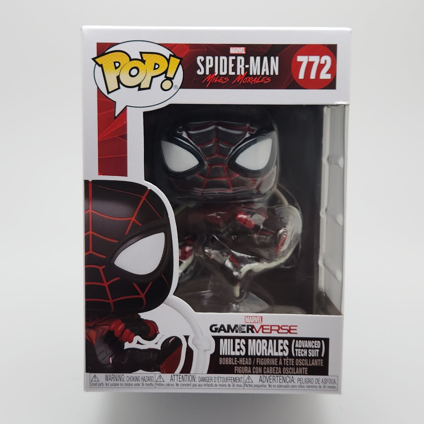 Funko Pop! Marvel- Spider-Man: Miles Morales (Advanced Tech Suit)