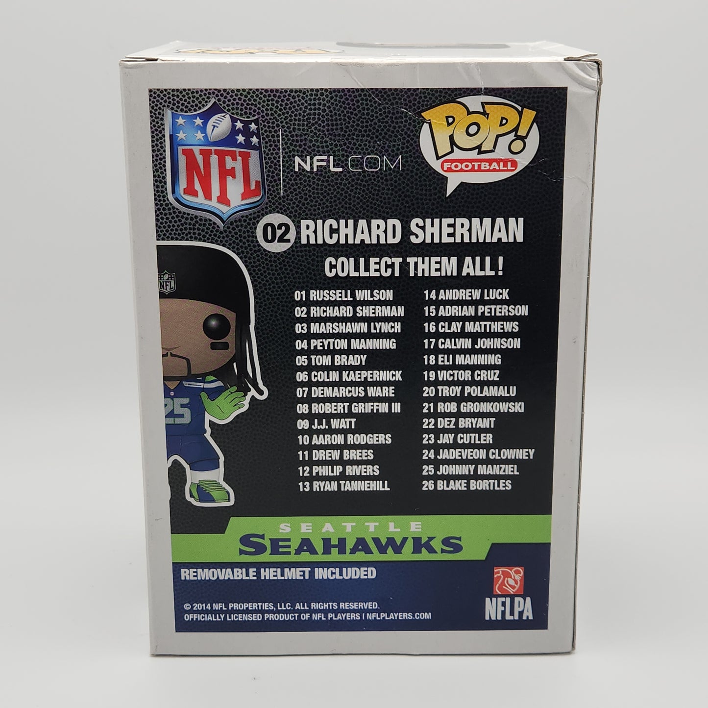 Funko Pop! Football- Seattle Seahawks: Richard Sherman