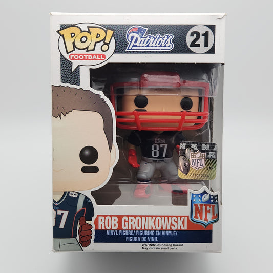 Funko Pop! Football- New England Patriots: Rob Gronkowski