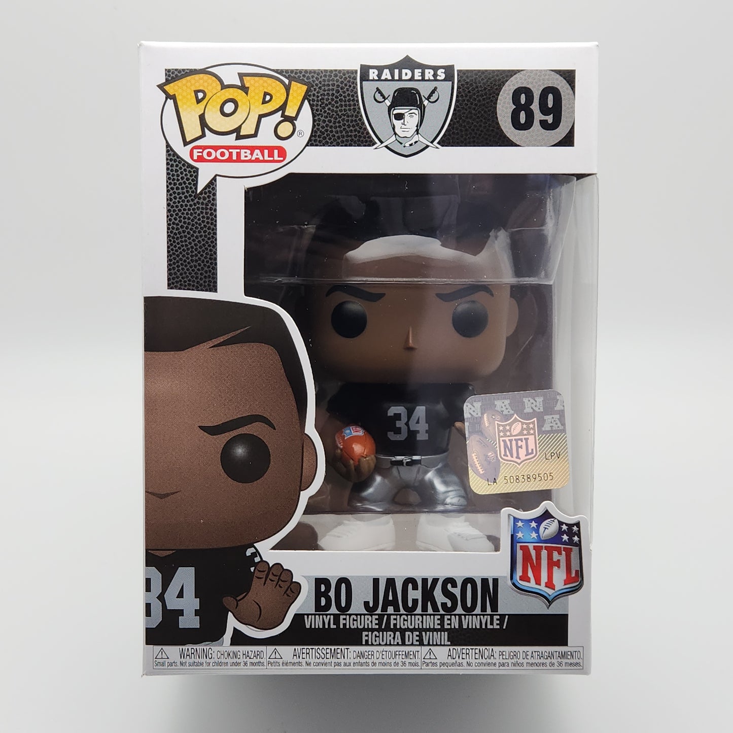 Funko Pop! Football- Oakland Raiders: Bo Jackson