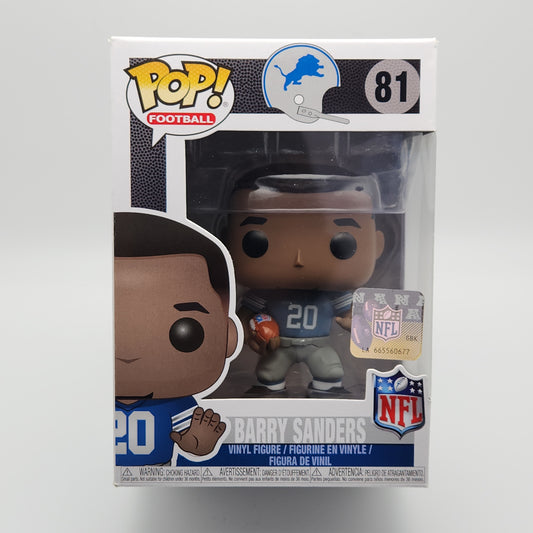 Funko Pop! Football- Detroit Lions: Barry Sanders