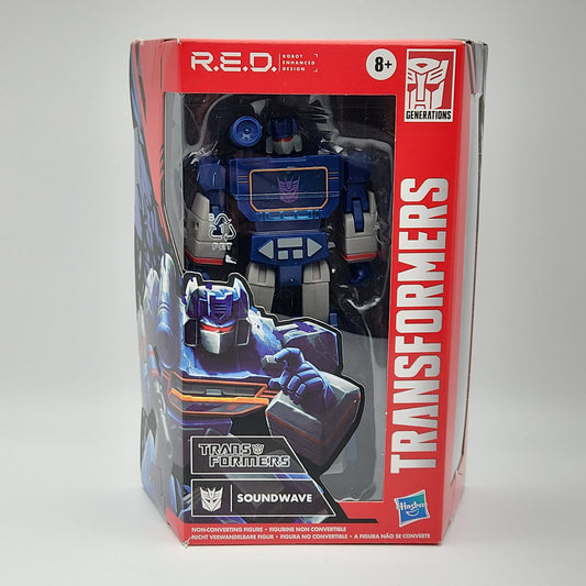 Transformers- R.E.D. Soundwave Acrion Figure