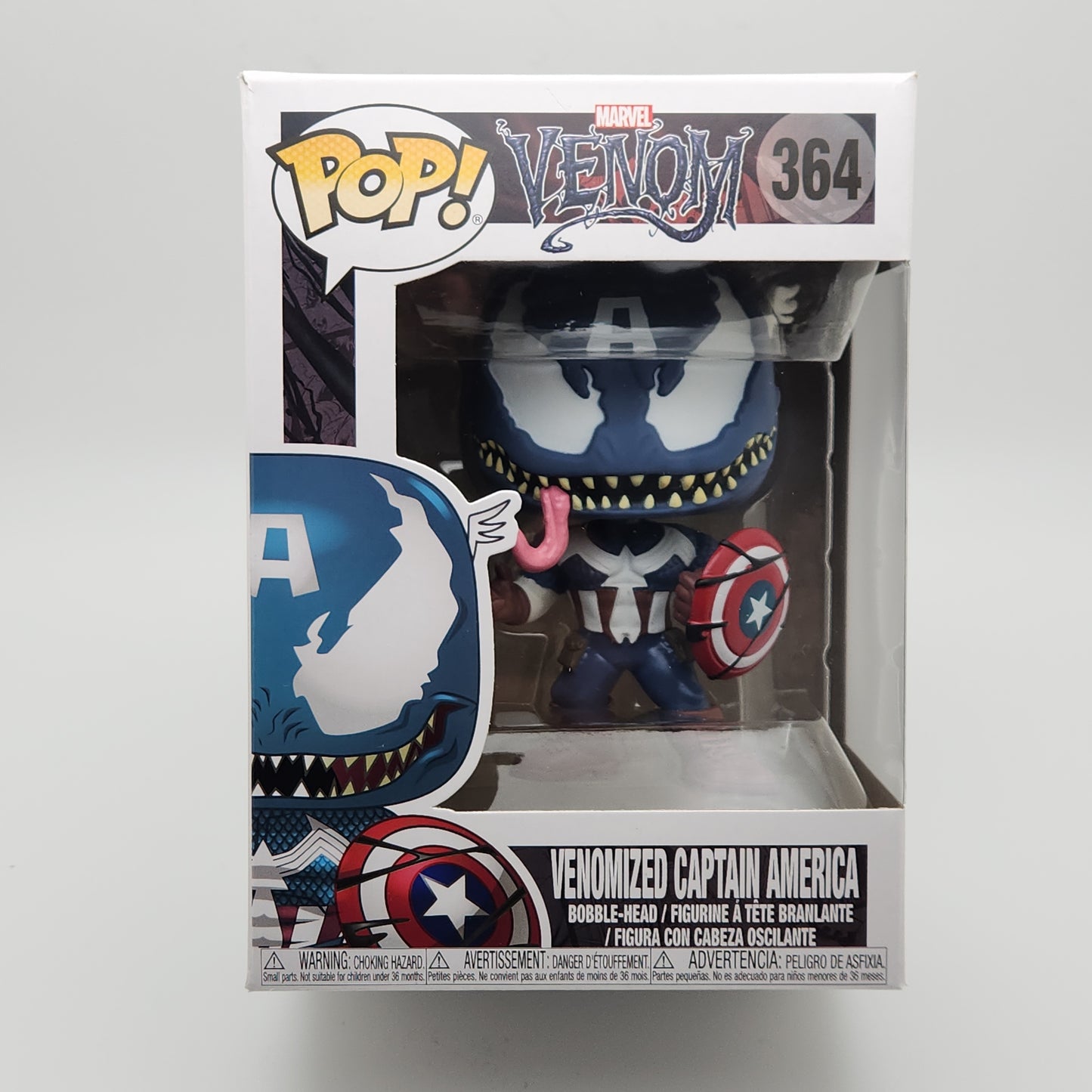Funko Pop! Marvel- Venom: Venomized Captain America