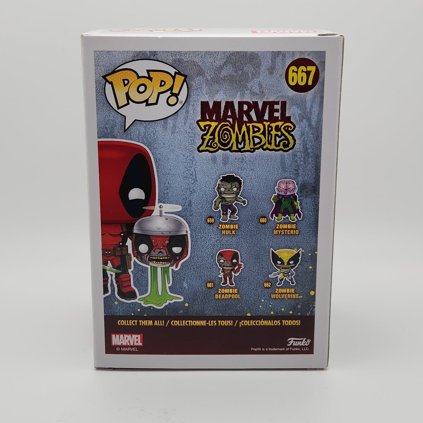 Funko Pop! Marvel Zombies- Deadpool with Headpool