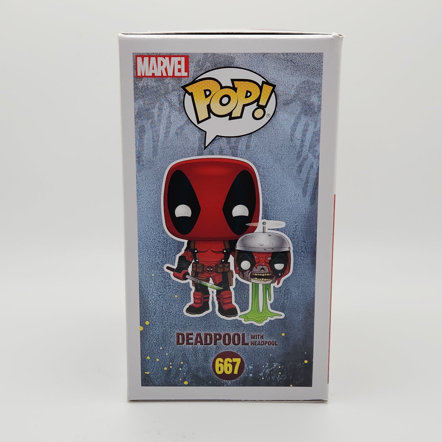 Funko Pop! Marvel Zombies- Deadpool with Headpool