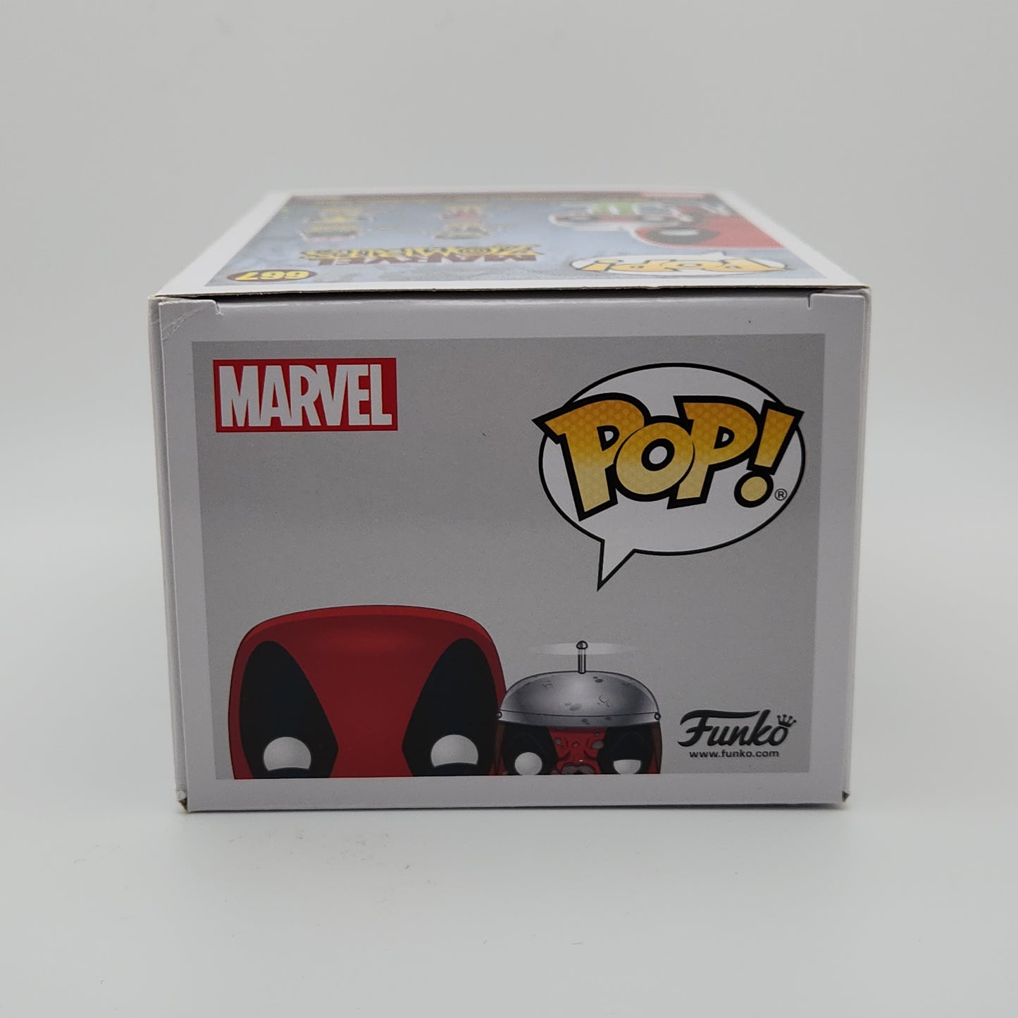 Funko Pop! Marvel Zombies- Deadpool with Headpool