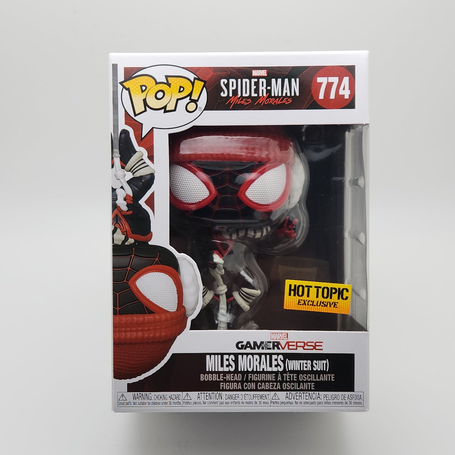 Funko Pop! Marvel- Spider-Man: Miles Morales (Winter Suit)