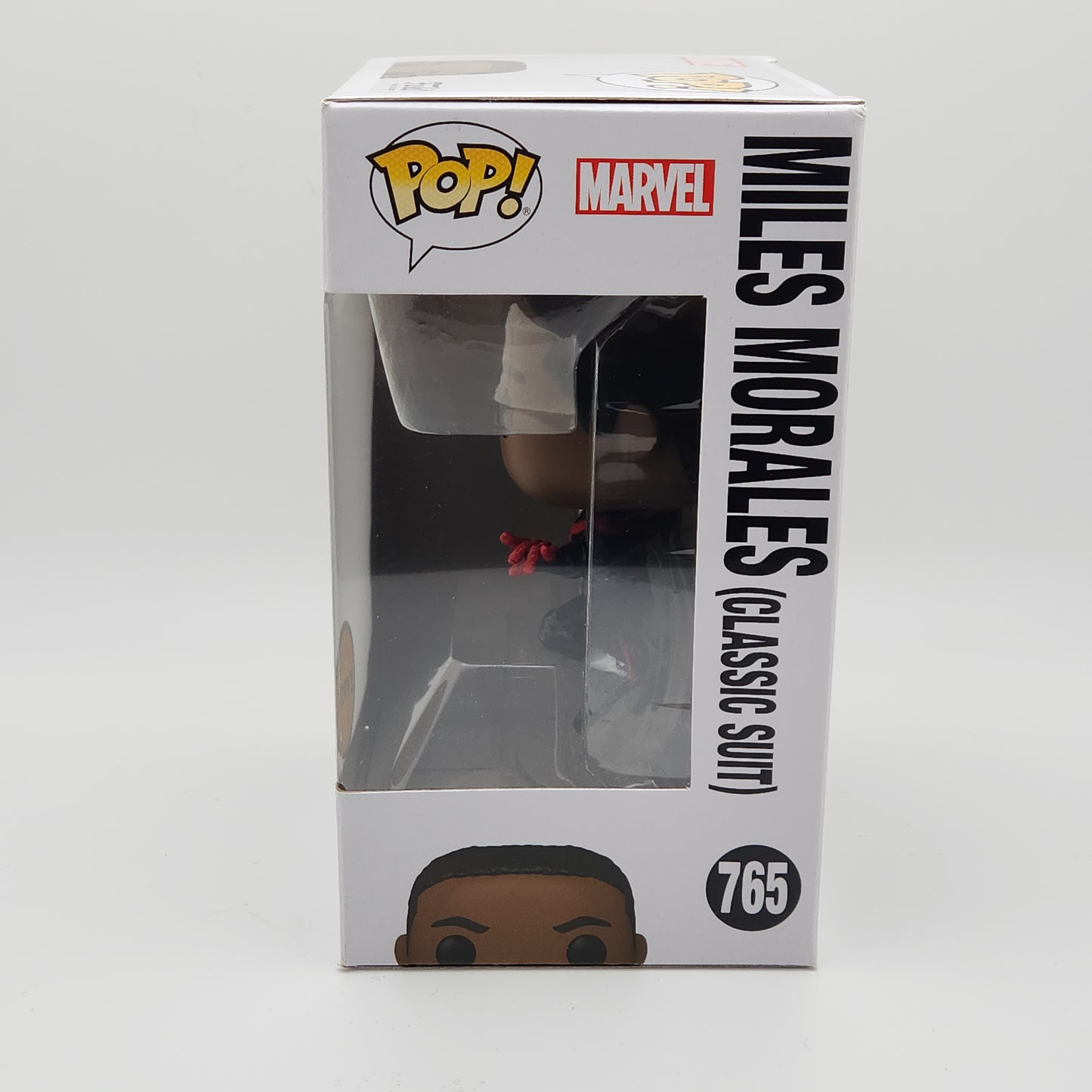 Funko Pop! Marvel- Spider-Man: Miles Morales (Classic Suit) (Unmasked) Chase