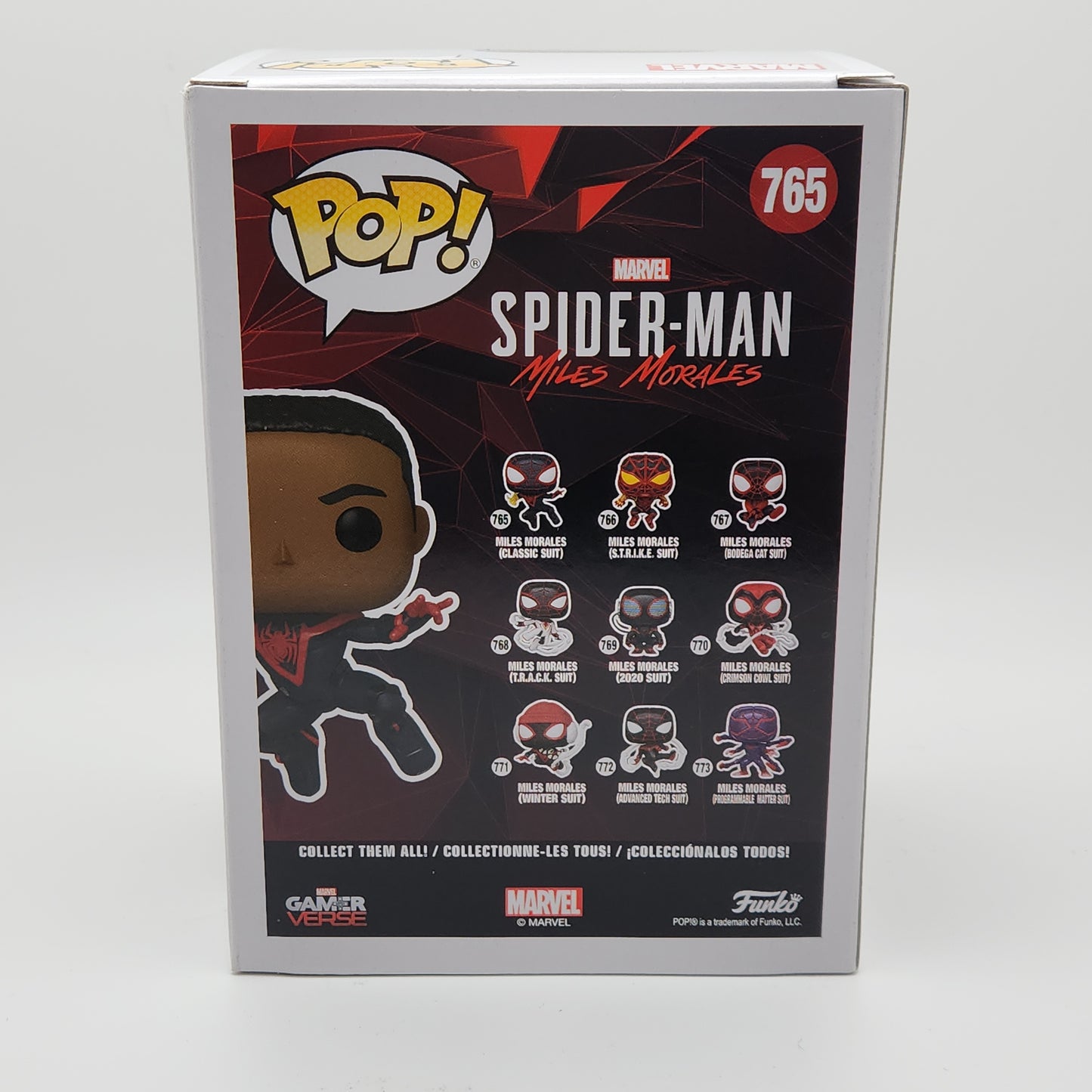 Funko Pop! Marvel- Spider-Man: Miles Morales (Classic Suit) (Unmasked) Chase