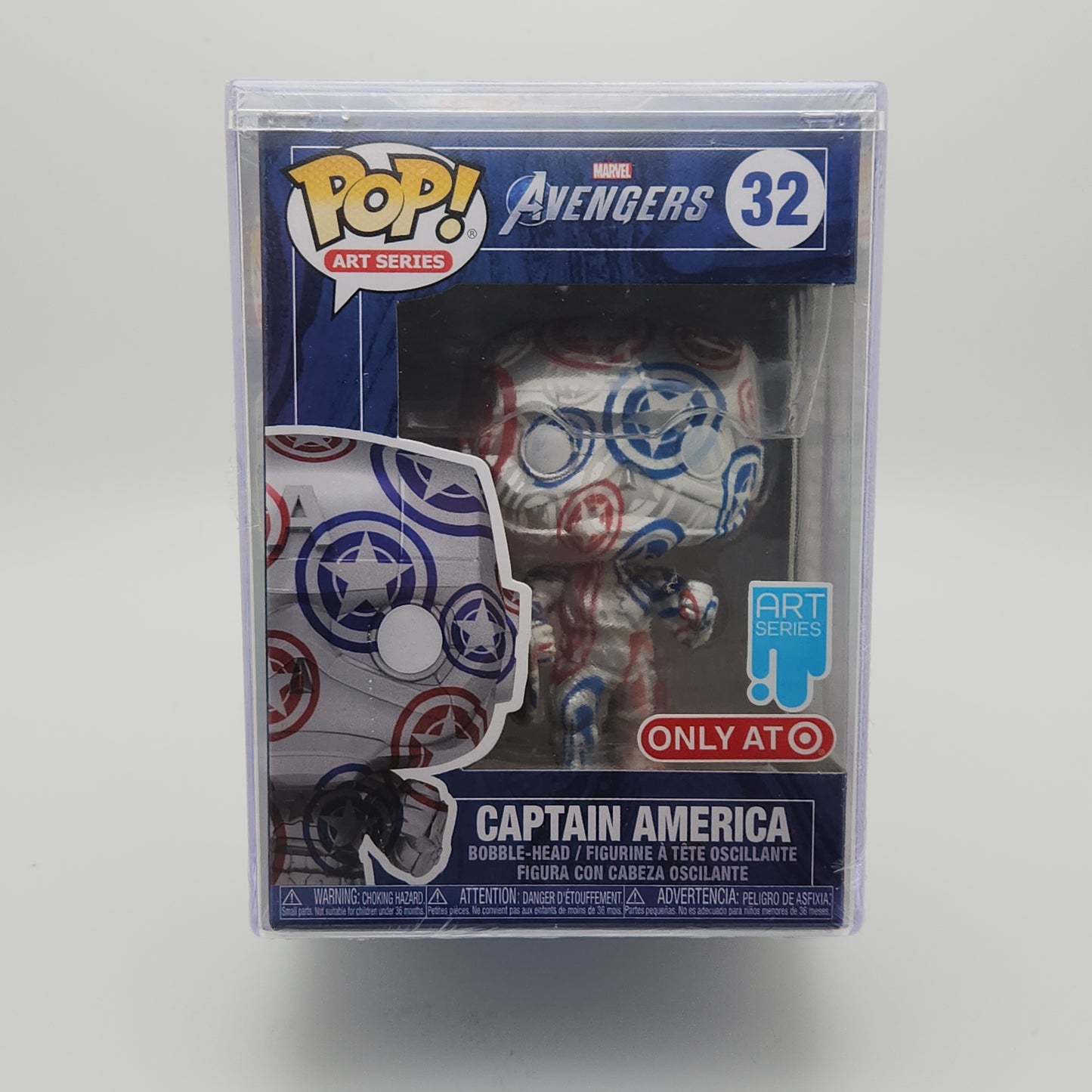 Funko Pop! Marvel- Avengers: Captain America (Art Series)