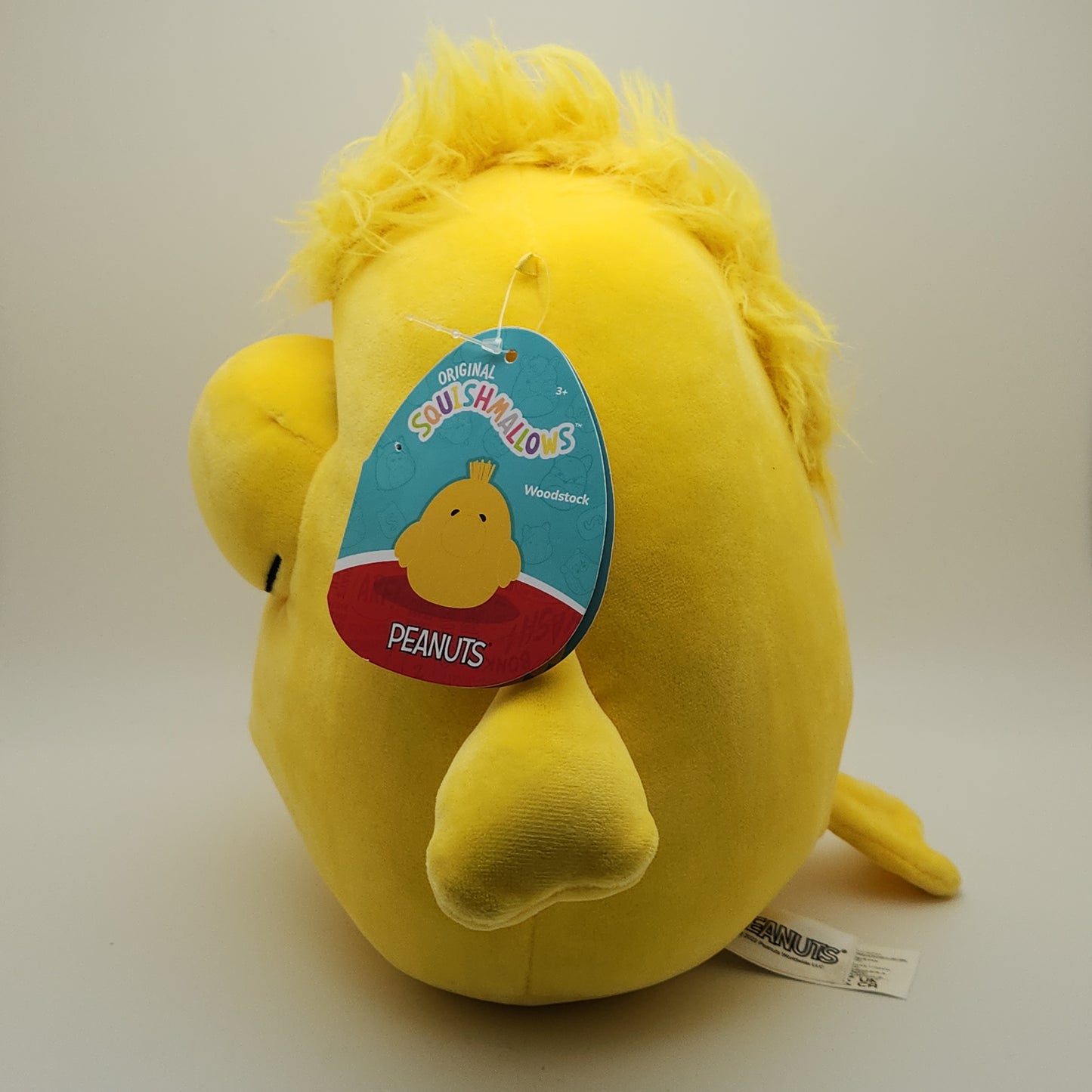 Squishmallows Peanuts- Woodstock Bird Plush (8") Officially Licensed