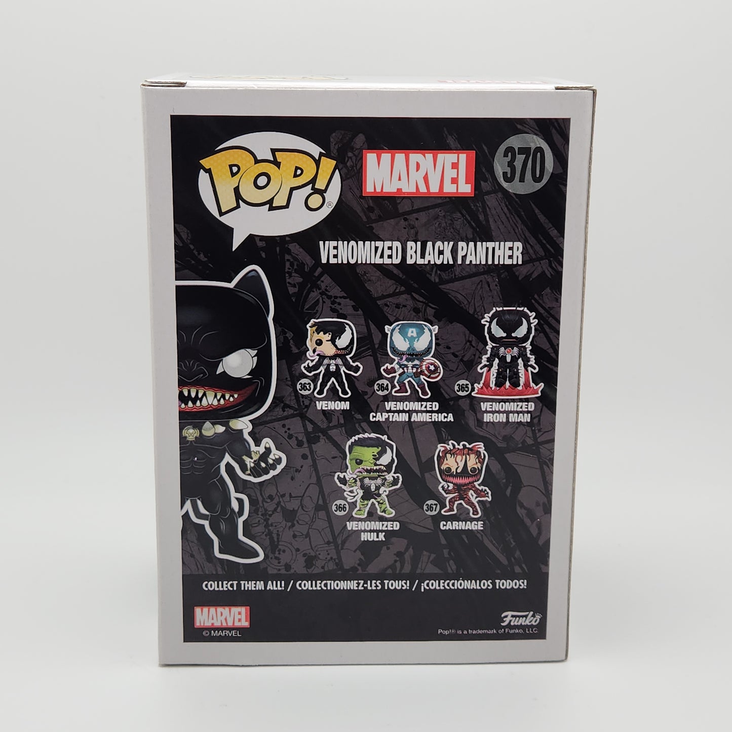 Funko Pop! Marvel- Venom: Venomized Black Panther